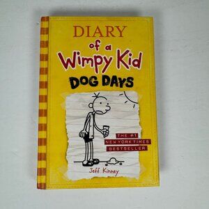 Diary of a Wimpy Kid Dog Days Jeff Kinney 2009 Hardcover Illustrated Humor